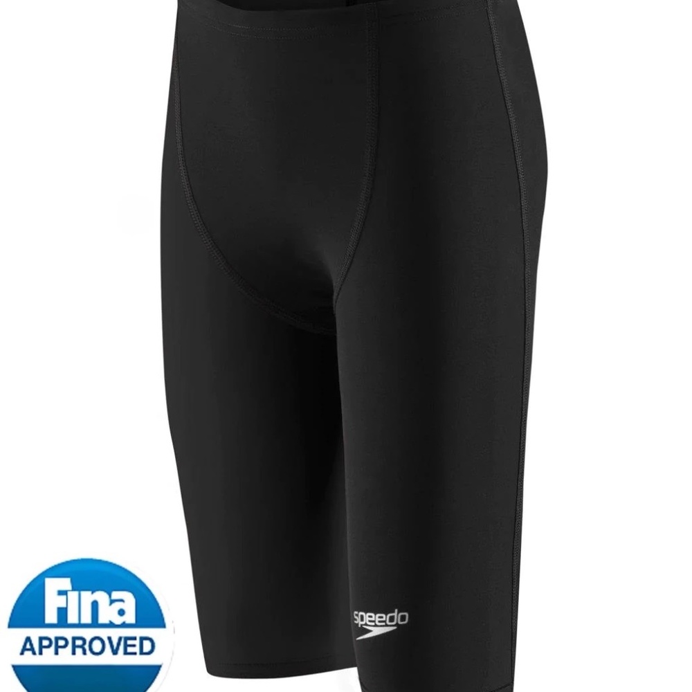 Men's LZR Racer Pro Jammer with Contrast Leg Tech Suit Swimsuit Black